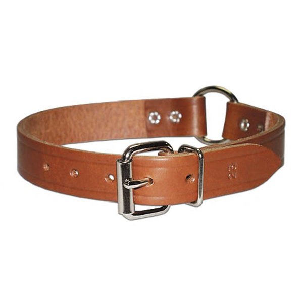 Leather Brothers Leather Restricting Collar 075 x 18 in 11218